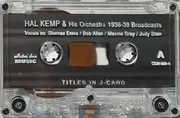CD - Hal Kemp And His Orchestra - 1936-39 Live