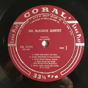 LP - Hal McKusick Quintet - Hal McKusick Quintet Featuring Art Farmer