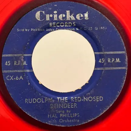 Hal Phillips / Unknown Artist - Rudolph, The Red-Nosed Reindeer / 'Twas The Night Before Christmas
