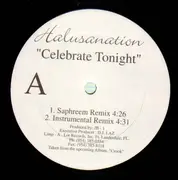 12inch Vinyl Single - Halusanation - Celebrate Tonight - RARE Promo