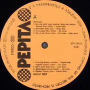LP - Halász Judit - Mákosrétes