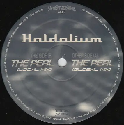 Haldolium - The Peal EP