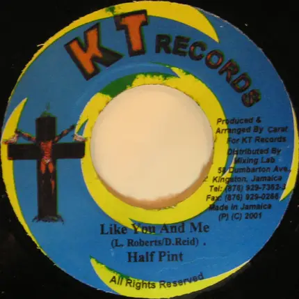 Half Pint / Mozam - Like You And Me / Reggae For Sure