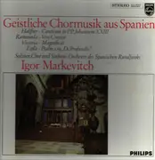 LP - Halffter / Ramoneda / Victoria / Esplà - Geistliche Chormusik aus Spanien - Gatefold