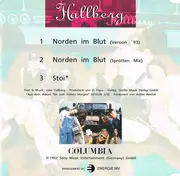 CD Single - Hallberg - Norden Im Blut