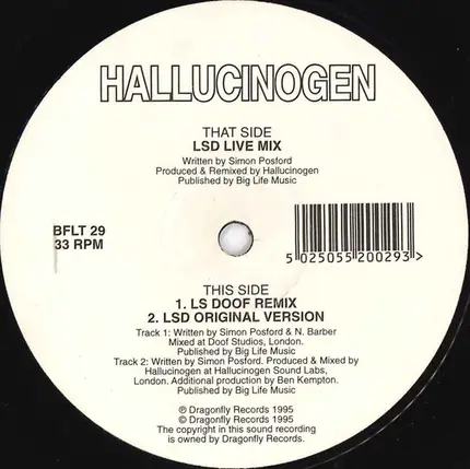 Hallucinogen - LSD (Live Mix)