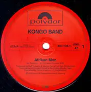 12inch Vinyl Single - Hally & Kongo Band - Afrikan Man