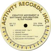LP - Hap Palmer - Creative Movement And Rhythmic Expression
