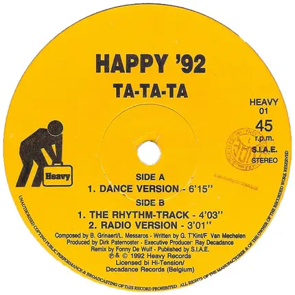 Happy '92 - Ta-Ta-Ta