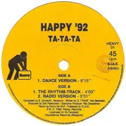 12inch Vinyl Single - Happy '92 - Ta-Ta-Ta