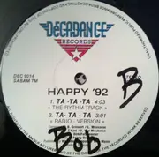 12inch Vinyl Single - Happy '92 - Ta-Ta-Ta