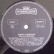 LP - Happy Company - Mister Pop´s Kaputte Party