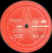 12inch Vinyl Single - Happy Clappers - Never Again (U.S. Remixes) (DJ Promo 1)
