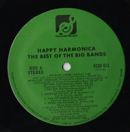 Happy Harmonica - Best Of The Big Bands