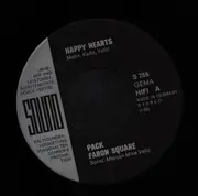 7inch Vinyl Single - Happy Hearts - Pack Faron Square / Speedy Nr.1
