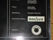 LP - Happy Jazz Company - Jazz Im Zorn - Live Aus Dem Löwenzorn Vol. 1 - Numbered