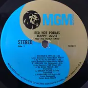 LP - Happy Louie And His Polka Band - Red Hot Polkas