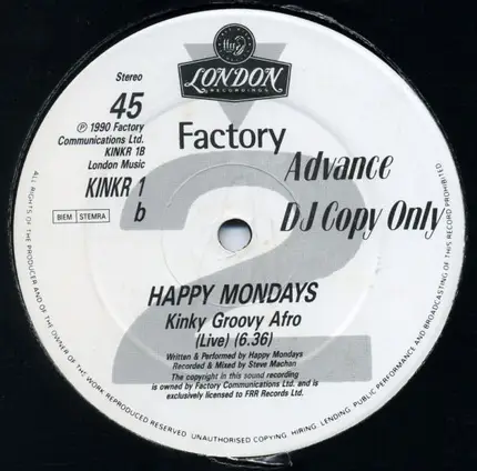Happy Mondays - Kinky Groovy Afro (Remix)