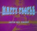 CD Single - Happy People - Let's All Chant