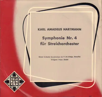 Hartmann - Symphonie Nr.4 für Streichorchester (Franz André)