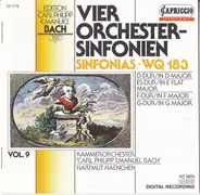 Carl Philipp Emanuel Bach - Vier Orchester Sinfonien, WQ. 183