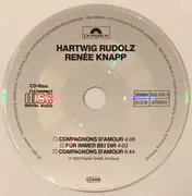 CD Single - Hartwig Rudolz , Renée Knapp - Compagnons D'Amour