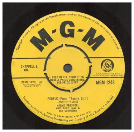 Harve Presnell - People