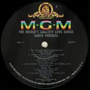 LP - Harve Presnell - The World's Greatest Love Songs - Mono