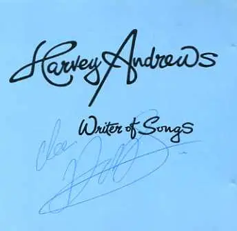Harvey Andrews - Writer of Songs