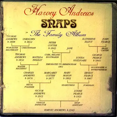 Harvey Andrews - Snaps, The Family Album