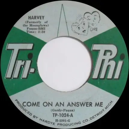 Harvey Fuqua - Come On An Answer Me / Memories Of You