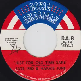 Harvie June Van - Just For Old Time's Sake / Love Of A Soldier