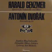 LP - Genzmer / Dvorak - Konzert Für Vionloncello Und Bläser / Serenade Op. 44