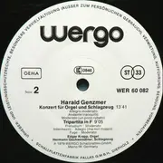 LP - Harald Genzmer / Edgar Krapp , Hermann Gschwendtner - Symphonisches Konzert Für Orgel / Konzert Für Orgel Und Schlagzeug / Tripartita In F