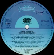 LP - Harald Martin - Lieder sind Freunde