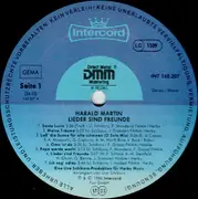 LP - Harald Martin - Lieder Sind Freunde