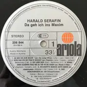 LP - Harald Serafin - Da Geh Ich Ins Maxim