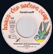 7inch Vinyl Single - Harald Wolff - Dosenbier & Countrymusic