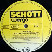 LP - Harald Weiss - Schlagzeugwerkstatt - Ensemblestudien
