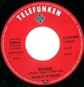 7inch Vinyl Single - Harald Winkler - Das Ist Gut Für Die Bauch (Rub It In)