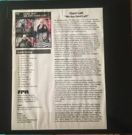 Hard Left - We Are Hard Left