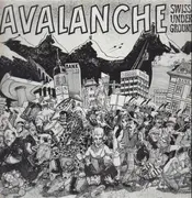 LP - Hardcore Compilation - Avalanche Swiss Underground - purple marbled vinyl