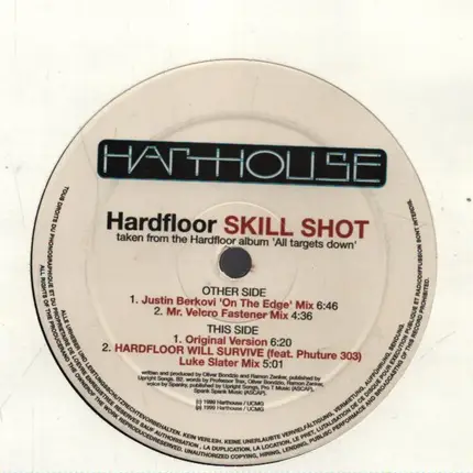 Hardfloor - Skill Shot (Remixes)