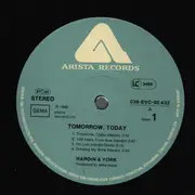 LP - Hardin & York - Tomorrow - Today - Cyan Label