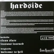 7inch Vinyl Single - Hardside - Welcome To Hell - Limited Edition, Numbered, white pressing