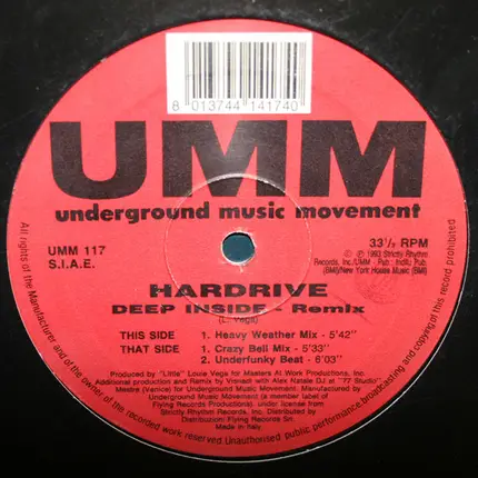 Hardrive - Deep Inside (Remix)