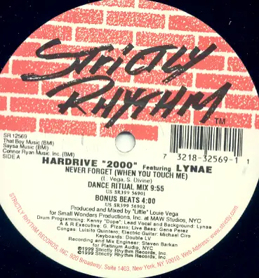 Hardrive, Lynae - Never Forget (When You Touch Me)