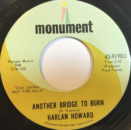 Harlan Howard - Another Bridge To Burn