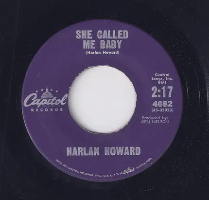 Harlan Howard - Wishin' She Was Here (Instead Of Me)
