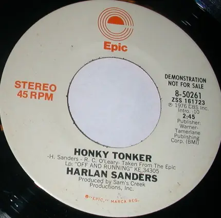 Harlan Sanders - Honky Tonker